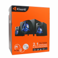 Zvucnik Kisonli TM-7000A 2.1 sistem remote Bluetooth microSD LED crni