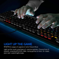 Tastatura Gaming Philips G413 RGB mehanicka crna