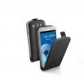 Torbica Cellular Line FLAP za Samsung Galaxy S3 i9300 crna