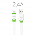 Data kabl LDNIO LS34 micro USB beli 1m