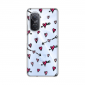Torbica Silikonska Print Skin za Huawei Nova 9 SE Heart Pattern