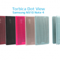 Torbica Dot View za Samsung N910 Note 4 pink