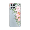 Torbica Silikonska Print Skin za Honor X8 Gentle Rose Pattern