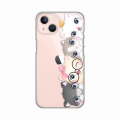 Torbica Silikonska Print Skin za iPhone 13 6.1 Cats