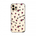 Torbica Silikonska Print Skin za iPhone 12/12 Pro 6.1 Hearts Pattern