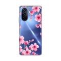 Torbica Silikonska Print Skin za Huawei Nova Y70/Y70 Plus Rose Flowers
