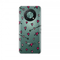 Torbica Silikonska Print Skin za Huawei Nova Y90 Heart Pattern