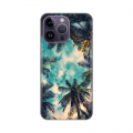 Torbica Silikonska Print Skin za iPhone 14 Pro Max 6.7 Palm tree