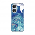 Torbica Silikonska Print za Honor X7 Blue Marble