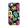 Torbica Silikonska Print za iPhone 7/8/SE 2020/2022 Black Color Smiles