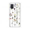 Torbica Silikonska Print Skin za Samsung A515F Galaxy A51 Flower