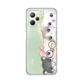 Torbica Silikonska Print Skin za Realme C35 Cats