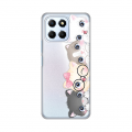 Torbica Silikonska Print Skin za Honor X6 Cats
