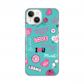 Torbica Silikonska Print za iPhone 14 6.1 Love