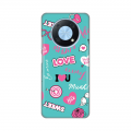 Torbica Silikonska Print za Huawei Y90 Love