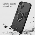 Torbica Cube Ring za iPhone 14 Pro 6.1 crna
