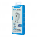 Kucni punjac Teracell Evolution TC-09 QC4.0 20W sa lightning kablom beli