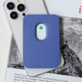 Torbica Leather Magsafe Pocket za iPhone 14 ljubicasta