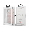 Torbica Guess Stripe za iPhone 13 6.1 roze (GUHCP13M4GDPI)