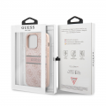 Torbica Guess Stripe za iPhone 13 Pro Max 6.7 roze (GUHCP13X4GDPI)