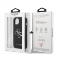 Torbica Guess Saffiano Big za iPhone 13 6.1 crna (GUHCP13MSA4GSBK)