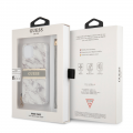 Torbica Guess Marble Strap za iPhone 13 6.1 siva (GUHCP13MKMABGR)