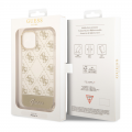 Torbica Guess Hc 4G Electro Script za iPhone 14 6.1 zlatna (GUHCP14SHG4MHG)