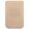 Torbica za kartice Guess Wallet Cardslot Sticker 3M Saffiano Script zlatna (GUCHSSAGO)