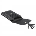 Torbica Guess Saffiano Look Wallet za telefon univerzalna crna (GUWBSSABK)