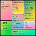 Mobilni telefon Tecno Camon 19 6.8