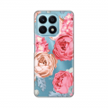 Torbica Silikonska Print Skin za Honor X8a Pink Flower