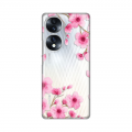 Torbica Silikonska Print Skin za Huawei Honor 70 Rose flowers
