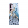 Torbica Silikonska Print za Samsung S916B Galaxy S23 Plus Blue Gold Marble