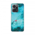 Torbica Silikonska Print za Honor X7a Marbel Sky