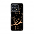 Torbica Silikonska Print za Honor X8a All Black