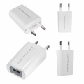 Kucni punjac KONFULON C13+S02 5V 1A sa micro USB kablom beli