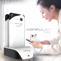 Dock station + 3x back up baterije KONFULON PS01 10000 mAh bele