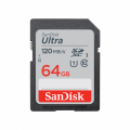 Mem.Kartica SanDisk SDHC Ultra 64GB 120 MB/s Class 10 USH-I