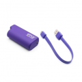 Back up baterija Ebai micro USB 2400mAh ljubicasta
