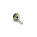 Kapica handsfree 3,5 mm smajli zelena