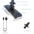 Auto stalak Wireless S5 sa holderom crni