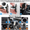 Auto stalak Wireless S5 sa holderom crni