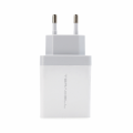 Kucni punjac Teracell Evolution TC-03 QC3.0 2.4A sa micro USB kablom beli