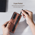 Torbica Nillkin Aoge za Samsung Galaxy Z Fold 3 crna
