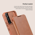 Torbica Nillkin Qin Pro za Samsung S901B Galaxy S22 5G crna