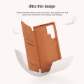 Torbica Nillkin Qin Pro za Samsung S908B Galaxy S22 Ultra 5G crvena