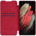 Torbica Nillkin Qin Pro za Samsung S908B Galaxy S22 Ultra 5G crvena