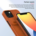 Torbica Nillkin Qin Pro za iPhone 13 6.1 braon