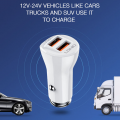 Auto punjac LDNIO C511Q 2xUSB QC3.0 5V/3A iPhone lightning