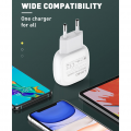 Kucni punjac LDNIO A1306Q QC3.0, 18W, sa iPhone lightning kablom